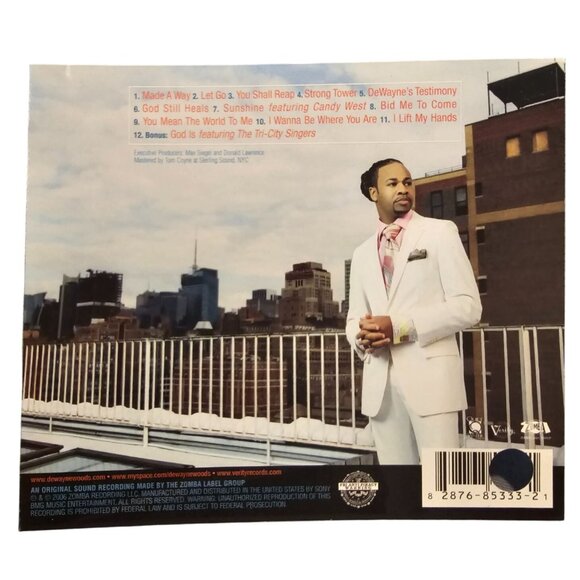 Introducing DeWayne Woods & When Singers Meet Music CD Spiritual 37760cd - Picture 2 of 2